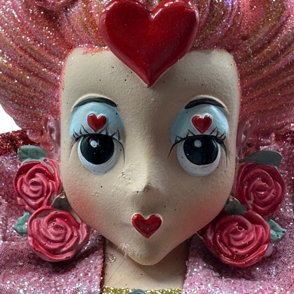 Holly Adler Hollywood Queen Of Hearts Nutcracker Kurt Adler Alice In Wonderland - Picture 16 of 16